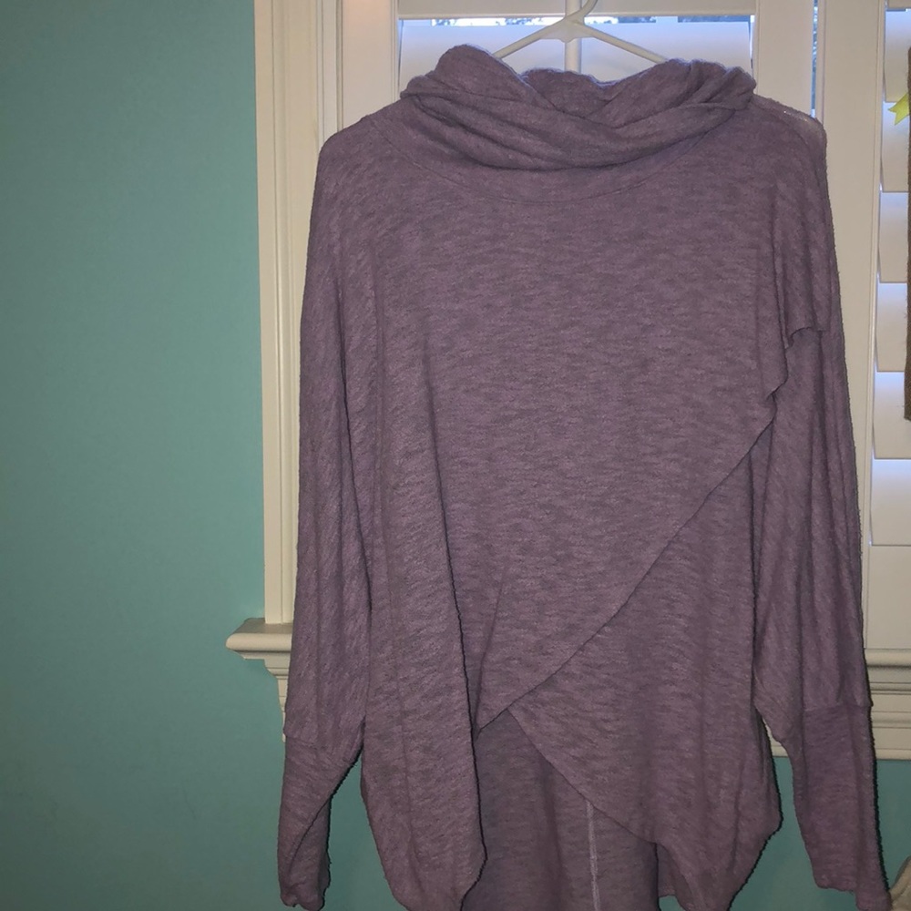 Purple sweater that is super soft and stylish!!